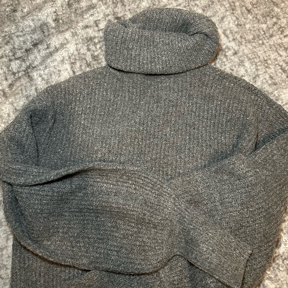 HYFVE (bought at Honey boutique) grey knit turtleneck mid waist sweater